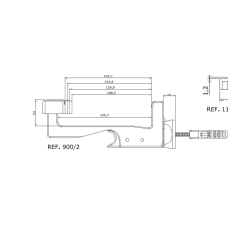 FIXADOR PORTADA 2F. 900.2 BRANCO